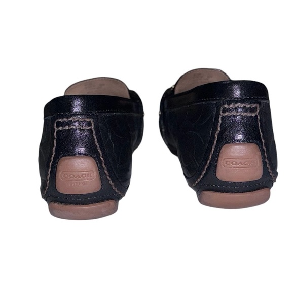 Coach (EUC) Stacie Leather Embossed Flats, Size 9.5 - Picture 7 of 12